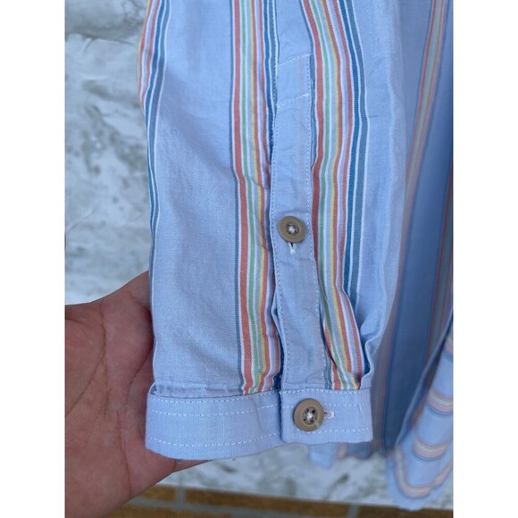 Amundsen Sports Beach Shirt dress size medium in carioca print color - Picture 9 of 12